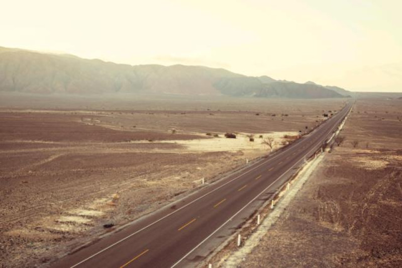 PERU PANAMERICANA NASCA STRASSE