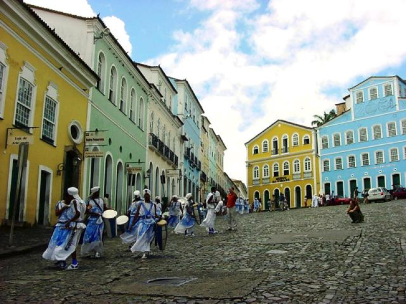 BRASILIEN SALVADOR PELOURINHO HAEUSER